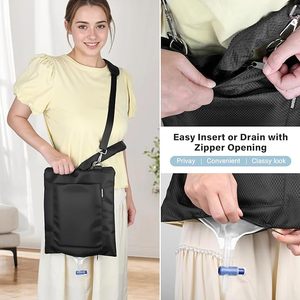 Support de poche personnalisé pour poche de drainage de cathéter avec bandoulière réglable pour usage médical - Product Image 3