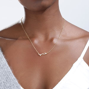 Zircon langue <span class=keywords><strong>arabe</strong></span> <span class=keywords><strong>d</strong></span>éclaration <span class=keywords><strong>d</strong></span>'<span class=keywords><strong>amour</strong></span> collier pour femmes cristaux arabes pendentif collier ras du cou bijoux de mariage cadeaux - Product Image 6