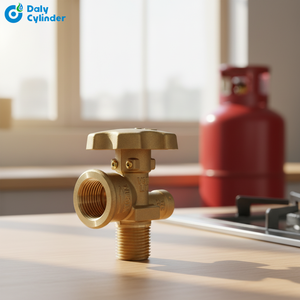 Vanne manuelle en laiton de haute qualité pour <span class=keywords><strong>bouteille</strong></span> de <span class=keywords><strong>gaz</strong></span> GPL avec soupape de sécurité pour réservoir de <span class=keywords><strong>gaz</strong></span> de cuisson - Product Image 4