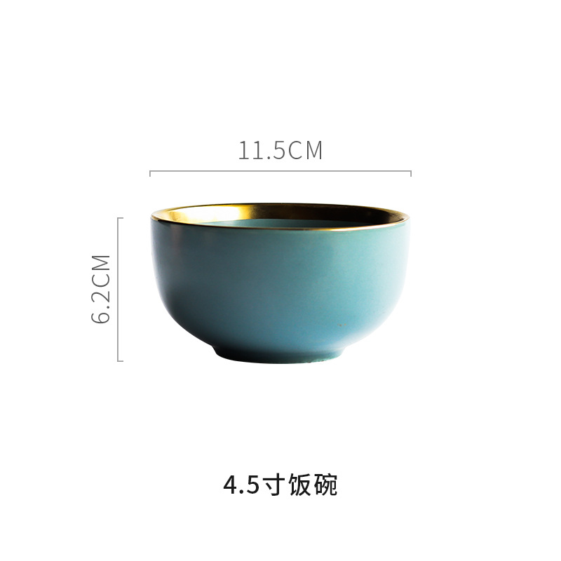 Tazón de 4.5 pulgadas - D-11.5cm x H-6.2 cm