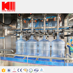 King Machine Remplisseuse 3 <span class=keywords><strong>en</strong></span> 1 de bouteilles d'eau potable à haut niveau de sécurité 20 <span class=keywords><strong>litres</strong></span> 500 BPH pour petites industries - Product Image 4