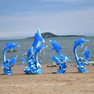 Eventos Alquiler Resina Animales del océano Tema Artesanía <span class=keywords><strong>Gigante</strong></span> Fibra <span class=keywords><strong>de</strong></span> vidrio Coral Algas marinas Concha Pescado Escultura para la playa - Product Image 2