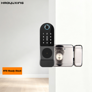 Serratura Intelligente Digitale con Impronta Digitale, Controllo Remoto Zigbee, App Tuya, Wi-Fi, Impermeabile, per Porte in Acciaio, Serratura per Pannello Interno - Product Image 1