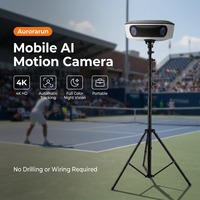 Caméra de suivi IA fixe pour stade de football, match de football, diffusion en direct 4K HD, suivi automatique, caméra d'action sportive