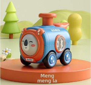 Macchinina Giocattolo a Spinta per Bambini, Simpatica Auto Interattiva Genitore-Figlio per 1-3 Anni, <span class=keywords><strong>Macchina</strong></span> a Spinta e Scorrimento a Tema Cartone Animato, Resistente - Product Image 6