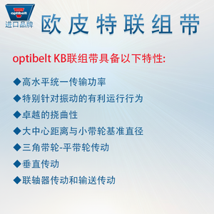 Courroie de transmission intégrée multi-liens OPTIBELT 5V White Label 3R5V800 1120, produit importé - Product Image 1