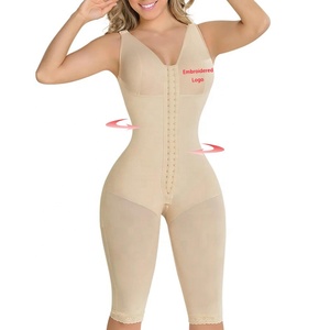 Célèbre marque Colombianas corps Shaper Reductoras Y Moldeadoras corps complet Shaper soutien-gorge <span class=keywords><strong>post</strong></span> opératoire ceinture genou longueur avec soutien-gorge - Product Image 1