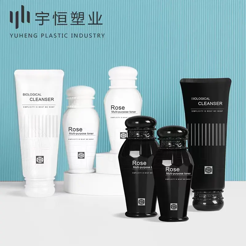 HDPE Bottles Squeeze Tube Packaging Cosmetic Tube With Screw Flip Top For Shampoo