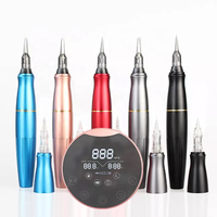 Digital P90 Dermograph PMU Machine Permanent Makeup Machine Pen Universal Microblading Nano Tattoo Coreless Motor Electric Gun