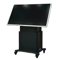Mesa de Anatomía 3D Virtual Humana ICEN IN-Int II55 con Construcción de Vidrio y Metal para Escuelas