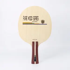 Konford Custom Logo Ayous Surface Core Candlenut Table Tennis Blade Poplar Wood Racket Wholesale Ping Pong Paddle Blade