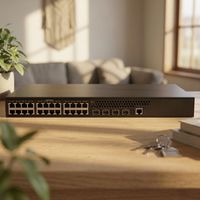 Switch de Acceso Gigabit de Alta Gama 24x 1G 4x 10GE SDN OpenFlow para Redes de Campus Empresariales y Capa de Acceso