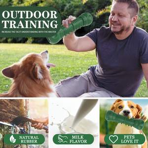 Jouets à mâcher durables pour chiens ou grands chiens de race moyenne en caoutchouc naturel résistant pour chiens - Product Image 2