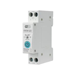 Interrupteur intelligent WIFI QJC TUYA 1P Smartlife 1-63A avec compteur d'énergie, surveillance de la consommation Kwh, disjoncteur, minuterie, relais - Product Image 1