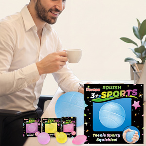 Juguete Sensorial Antiestrés Personalizado de Pelota Deportiva Mini, Suave y Blanda, para Tiendas de Juguetes, OEM, ODM - Product Image 5