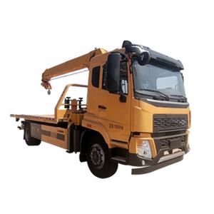 Carro attrezzi diesel 4x4 con cassone ribaltabile, motore diesel da 132KW, semirimorchio con pianale ribaltabile per HOWO - Product Image 2