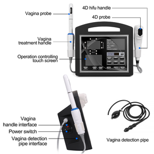 Machine de resserrement vaginal 4D HIFU 2 en 1 lifting du visage élimine les rides raffermissant la peau machine de rajeunissement vaginal y facial - Product Image 2