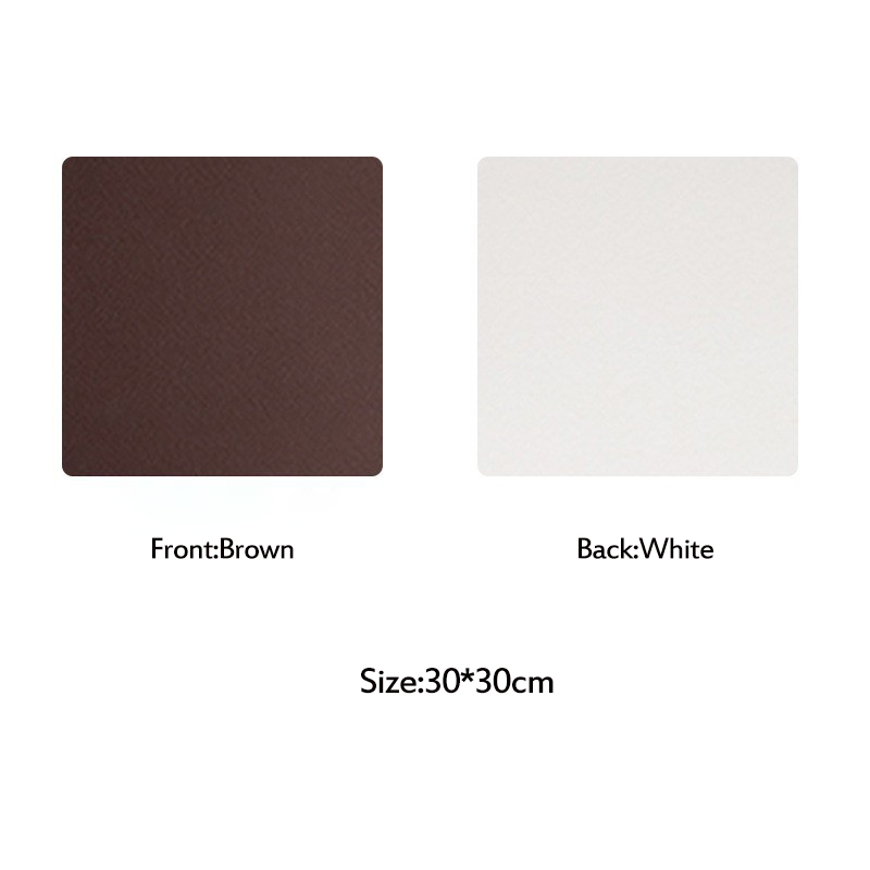 Brown+white(30*30cm)