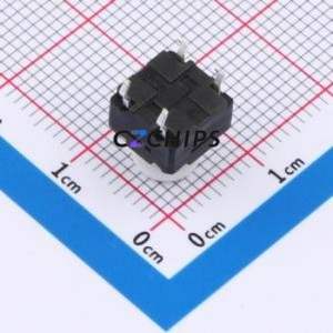 TSW08111-095B331CA-003E Tactile Switch Through hole Component THT-4P,8x8mm Switch Single Pole Single Throw Round Button 1.8N 8mm - Product Image 2