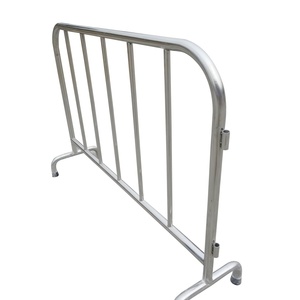 Panneau de clôture en acier inoxydable pour le contrôle des foules, panneau de clôture en métal noir avec fonction anti-rouille - Product Image 3
