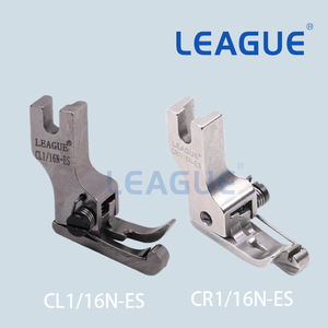 Pied compensateur gauche CL1/16N-ES pour machine à coudre point noué, Pied presseur droit CR1/16N-ES pour machine à coudre point noué simple aiguille - Product Image 6