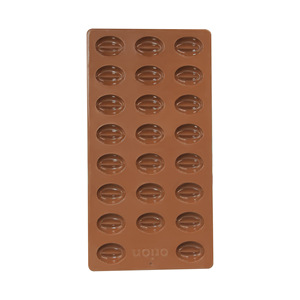 Silicone Chocolate <b>Mold</b> 23 Cavities Round Shape For Cake Baking DIY Dessert Making Brown Color - Product Image 4