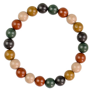 Blended Incense Bead <b>Bracelet</b> 8mm 22 Pieces Round Unisex Everyday Wear Herbal Fragrance New Chinese Style Antique Design - Product Image 5