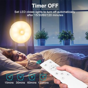 Đèn Dưới Tủ Điều Khiển Từ Xa Đèn Led Tủ Quần Áo Cảm Biến Chuyển Động Dưới Tủ Sạc Usb Không Dây - Product Image 4