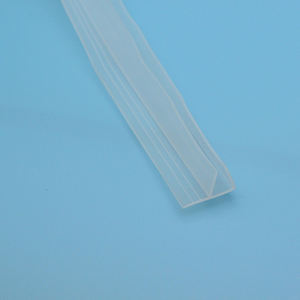 Tira <span class=keywords><strong>de</strong></span> sellado impermeable <span class=keywords><strong>de</strong></span> goma <span class=keywords><strong>de</strong></span> silicona para ventana <span class=keywords><strong>de</strong></span> puerta <span class=keywords><strong>de</strong></span> vidrio corrediza <span class=keywords><strong>de</strong></span> perfil F dilatado transparente - Product Image 4