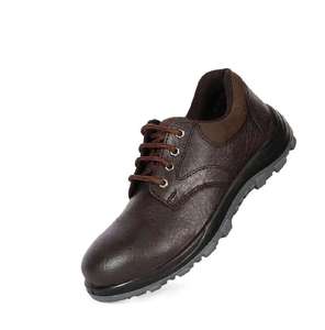 Chaussures de sécurité en cuir pour hommes de qualité supérieure, doublure respirante, semelle en PU, pour les travailleurs d'entrepôt, disponibles à la vente - Product Image 3