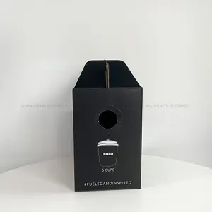 Hina-dispensador de cajas de café de papel desechables, económico y respetuoso con el medio ambiente, 2,5 L