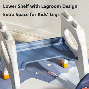 Ensemble Table et Chaises en Plastique Creuses pour Enfants, Idéal pour Manger ou Dessiner, Mobilier de Garderie pour Tout-petits - Vente en Gros - Product Image 3