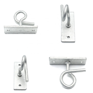 FTTH C-образный крючок для волоконного кабеля, зажим для кабеля, настенный кронштейн, сталь с цинковым покрытием, металлические крючки для вытягивания - Product Image 4