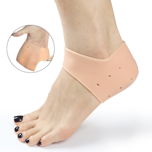 Protector de <span class=keywords><strong>talón</strong></span> de Gel de silicona TPR cómodo de 2 piezas, Protector de zapato suave lavable para <span class=keywords><strong>fascitis</strong></span> <span class=keywords><strong>plantar</strong></span>, plantillas cómodas para deportes de <span class=keywords><strong>talón</strong></span> - Product Image 1