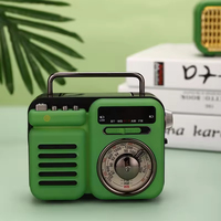 Meistverkaufter Kabelloser BT-Lautsprecher Mini Retro Vintage Geschenk Niedrigpreis-Verstärker Kleines Audiosystem Radio