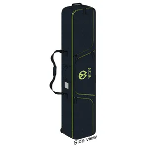 핸들 스트랩과 기어 포켓 고글이있는 야외 캠핑 장갑 스키 가방 스포츠 여행 보관 패딩 스노우 보드 가방