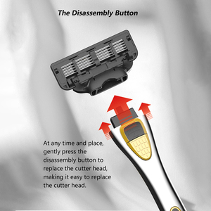 System <strong>Razor</strong> Manufacturers Economical Design China <strong>Oem</strong> Premium 5 Blades Face <strong>Razor</strong> - Product Image 5