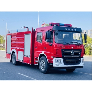 Nouveau châssis d'exportation usine de taille moyenne ville véhicule de sauvetage <span class=keywords><strong>extincteur</strong></span> Dongfeng 8 tonnes réservoir d'eau camion de pompiers - Product Image 4