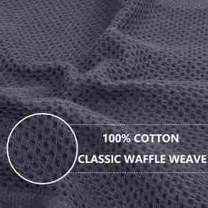 Chiffons de cuisine en coton gaufré, serviettes à vaisselle ultra douces et absorbantes pour le nettoyage et le séchage à la maison - Product Image 4