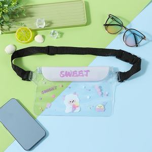 Pochette universelle étanche pour téléphones, sac étanche réglable de grande taille, sac banane étanche, sacs de rangement pour la natation sous-marine - Product Image 4