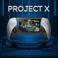 Consola Portátil de Videojuegos Project X, Pantalla Grande a Color de 4.3 Pulgadas, Doble Joystick 3D, Gran Venta