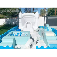 Équipement de jeu souple commercial personnalisable : tunnel et piscine à balles en mousse