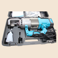 Machine de découpe de barres d'armature en acier renforcé électrique hydraulique RC28 Mini avec composants à engrenages 220V 1.7kW, coupeur portable