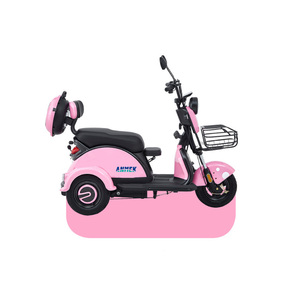 Triciclo eléctrico para pasajeros adultos, triciclo de carga con asiento trasero, triciclo eléctrico de carrocería abierta, triciclo motorizado - Product Image 4