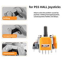 Manettes à effet Hall de remplacement pour manette PS5, module de capteur de sticks analogiques 3D pour manette P5