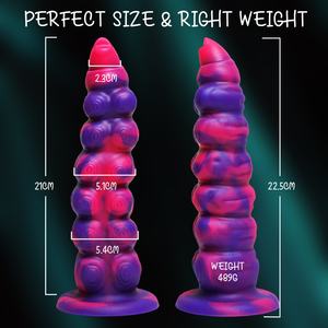 Kabellose Fernbedienung Elektrischer Teleskop-Analdildo aus Flüssigsilikon für Frauen Masturbator Weiche Simulation Penisform - Product Image 3