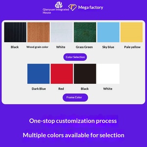 Maisons conteneurs pliables, <span class=keywords><strong>garage</strong></span> extérieur, stockage mobile temporaire de qualité export pour chantiers de construction, maisons rurales, motos - Product Image 4