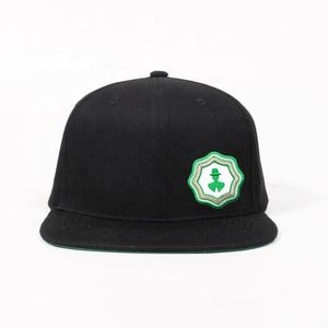 Casquette Snapback en Coton Classique de Haute Qualité avec Logo Personnalisé, 6 Panneaux, Couronne Haute, Casquettes Snap Back Ajustables, Casquettes de Baseball - Product Image 2