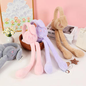 Orejeras Divertidas con Orejas de Conejo y Bolsa de Aire, Unisex para Estudiantes, Cálidas para el Invierno 2024 - Product Image 4