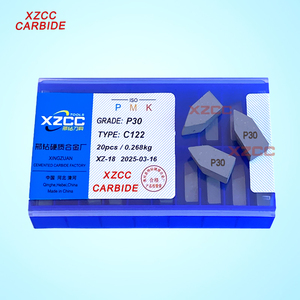 Yg6 bê tông Carbide C122 tungsten carbide tip P30 Hàn lời khuyên yt5 kim loại Máy tiện công cụ <span class=keywords><strong>P</strong></span> 30 C 122 YG - Product Image 2